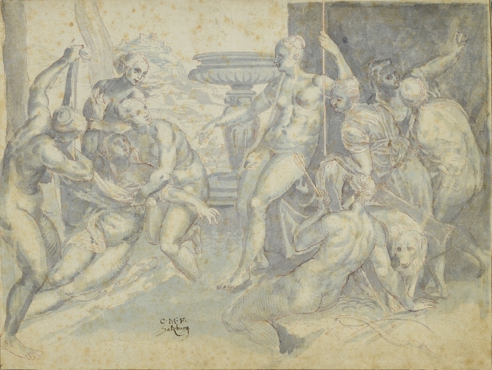Diana and Callisto, Kaspar Memberger, ca. 1600, inv. no. 28-60