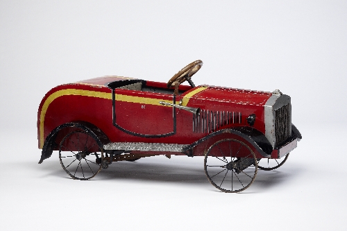 Pedal car, made by: Franz Bischof, 1931, wood, metal, inv. no. 6021-92
