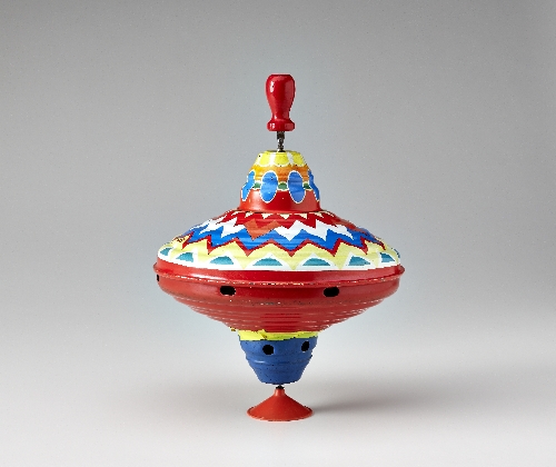 Spinning top, 1960–80, metal, inv. no. S 3491-2009